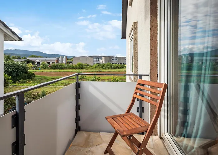 Stylish Oasis With Panoramic View Denzlingen